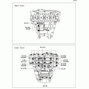 Crankcase Bolt Pattern