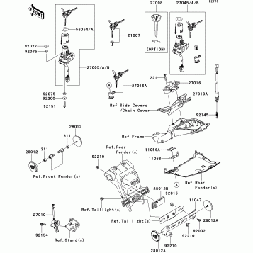 Ignition Switch/Locks/Reflectors