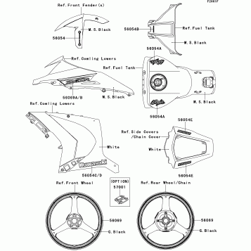 Decals(P.F.S.White)(KDF)(CA,US)