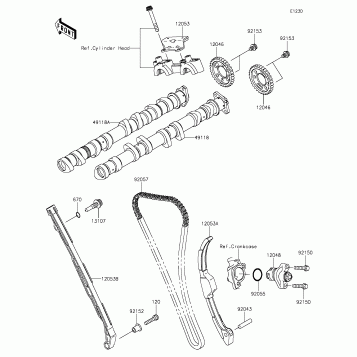 Camshaft(s)/Tensioner