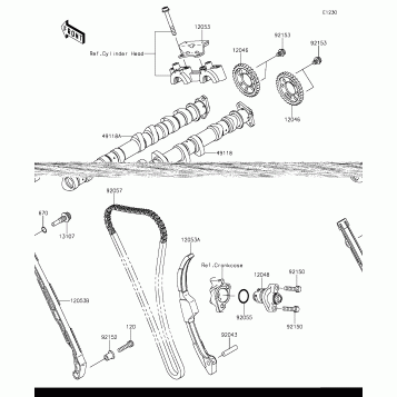 Camshaft(s)/Tensioner