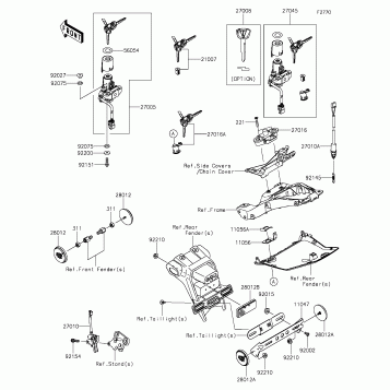 Ignition Switch/Locks/Reflectors