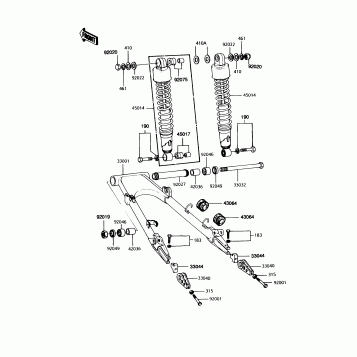 Swingarm/Shock Absorber