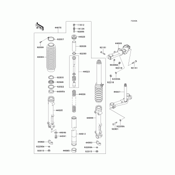 Front Fork(P21/P22/P24)