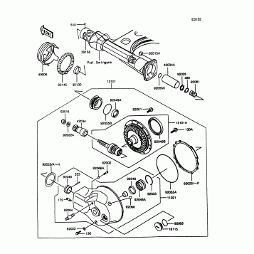 Drive Shaft/Final Gear