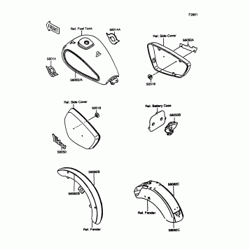 Decals(Ebony/Gray)(VN1500-A13)
