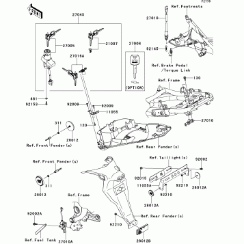Ignition Switch/Locks/Reflectors