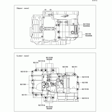 Crankcase Bolt Pattern