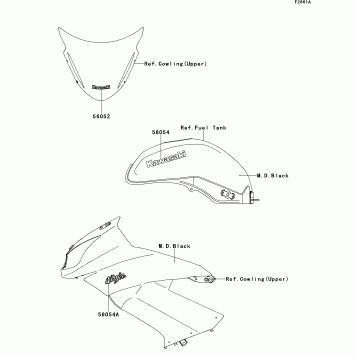 Decals(M.D.Black)(C9F)(CA,US)