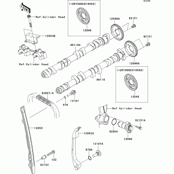 Camshaft(s)/Tensioner