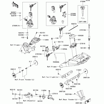Ignition Switch/Locks/Reflectors