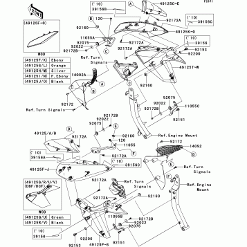 Cowling(Center)(DAF-DCF)
