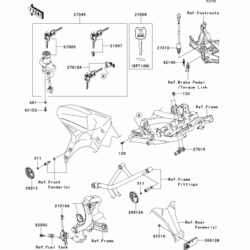 Ignition Switch/Locks/Reflectors