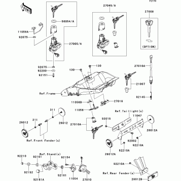 Ignition Switch/Locks/Reflectors