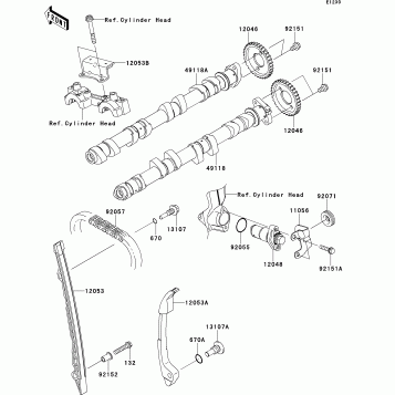 Camshaft(s)/Tensioner