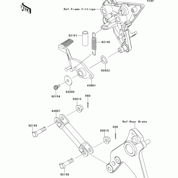 Brake Pedal/Torque Link