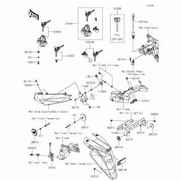 Ignition Switch/Locks/Reflectors