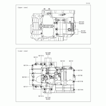 Crankcase Bolt Pattern