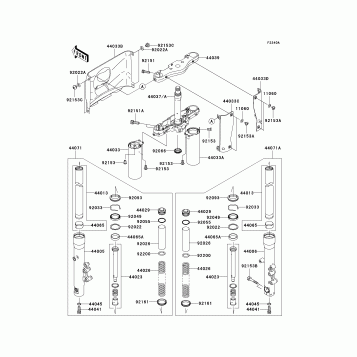 Front Fork(A7F/A7FA/A8F/A8FA)