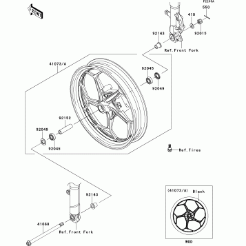 Front Wheel(ADFA)(CA,US)/(AEFA)