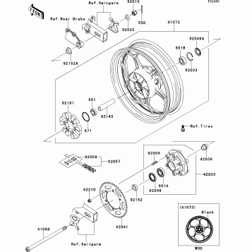Rear Wheel/Chain(AEFA)