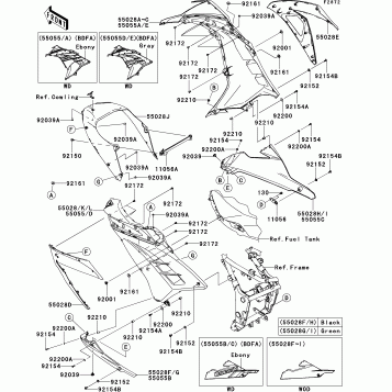 Cowling Lowers(BDF-BEF)