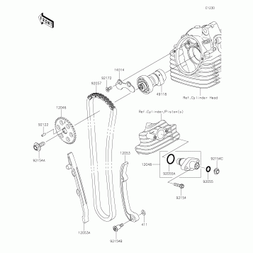 Camshaft(s)/Tensioner