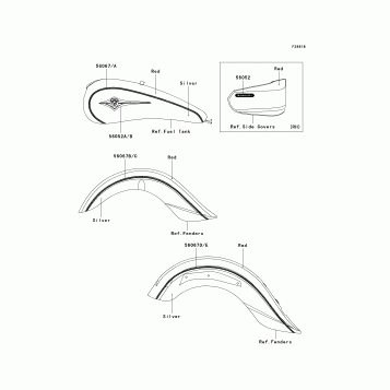 Decals(Red/Silver)(A7F)(CN)