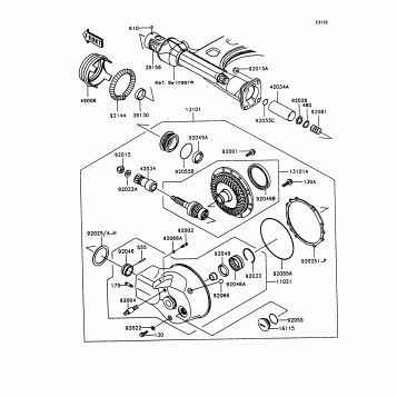 Drive Shaft/Final Gear