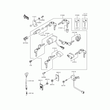 Ignition Switch/Locks/Reflectors