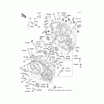 Crankcase(VN1500-E2-E4)