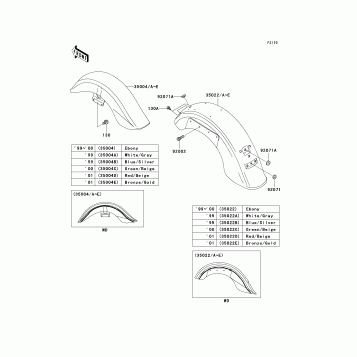 Fenders(VN1500-E2-E4)