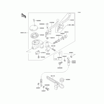 Front Master Cylinder