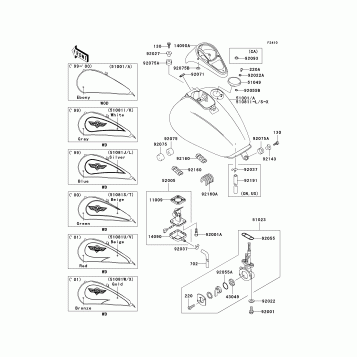 Fuel Tank(VN1500-E2-E4)