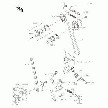 Camshaft(s)/Tensioner