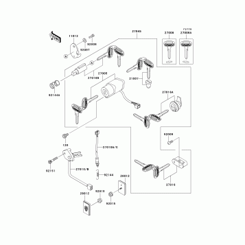 Ignition Switch/Locks/Reflectors