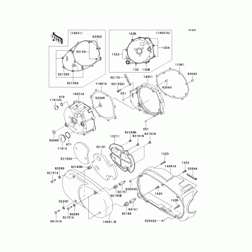 Left Engine Cover(s)