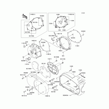 Left Engine Cover(s)