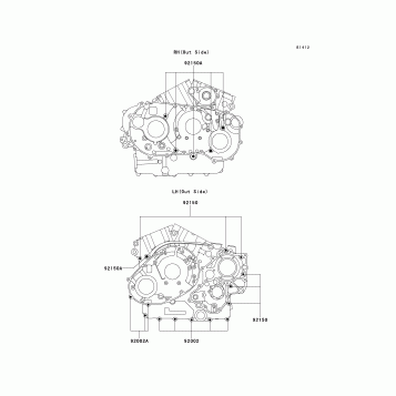 Crankcase Bolt Pattern