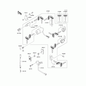 Ignition Switch/Locks/Reflectors