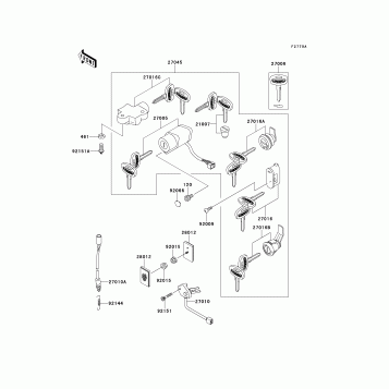 Ignition Switch/Locks/Reflectors