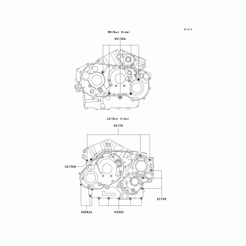 Crankcase Bolt Pattern