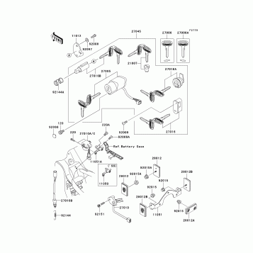 Ignition Switch/Locks/Reflectors