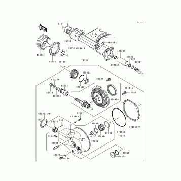Drive Shaft/Final Gear