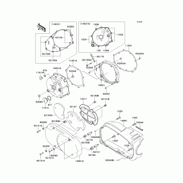 Left Engine Cover(s)
