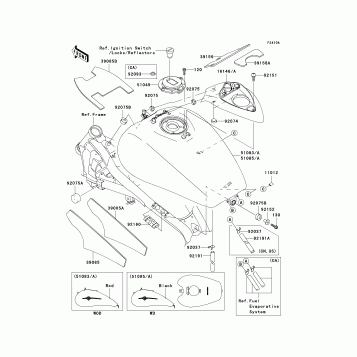 Fuel Tank(5/5)(B8F/B8FA)