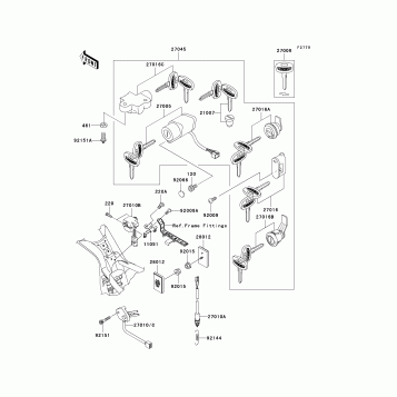 Ignition Switch/Locks/Reflectors