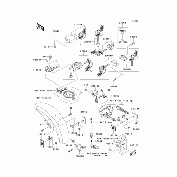 Ignition Switch/Locks/Reflectors