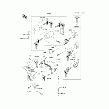 Ignition Switch/Locks/Reflectors