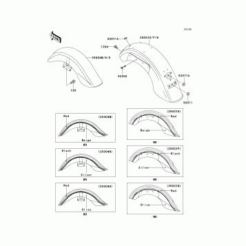 Fenders(VN1500-N1/N2)
